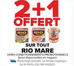 Cora x Carrefour Sur tout rio mare offre