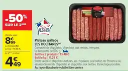 Cora x Carrefour Plateau grillade les occitanes offre
