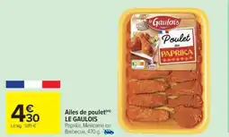 Cora x Carrefour Ailes de poulet le gaulois offre