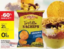 Cora x Carrefour Tortilla nachips old el paso offre