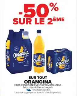 Cora x Carrefour Sur tout orangina offre