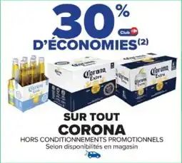 Cora x Carrefour Sur tout corona offre