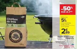 Cora x Carrefour Charbon de bois carrefour offre