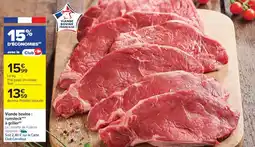 Cora x Carrefour Viande bovine rumsteck à griller offre
