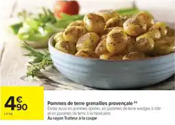 Cora x Carrefour Pommes de terre grenailles provençale offre