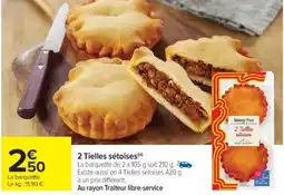 Cora x Carrefour 2 tielles sétoises offre