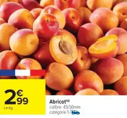 Cora x Carrefour Abricot offre