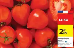 Cora x Carrefour Tomate allongée coeur offre
