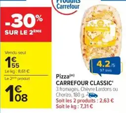 Cora x Carrefour Pizza carrefour classic offre