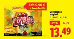 Lidl Desperados Original offre