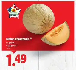 Lidl MELON CHARENTAIS offre