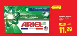 Lidl Ariel Pods original offre