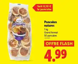 Lidl Pancakes natures offre