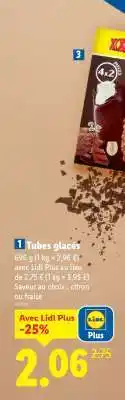 Lidl Tubes glacés offre