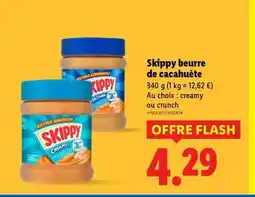 Lidl SKIPPY Beurre de Cacahuète offre