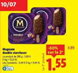 Lidl Magnum double starchaser offre