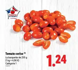 Lidl Tomate cerise offre