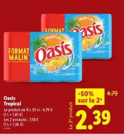 Lidl Oasis Tropical offre