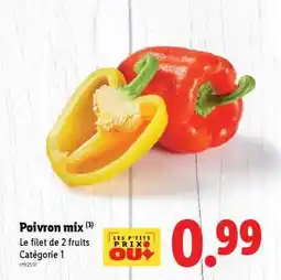 Lidl Poivron mix offre