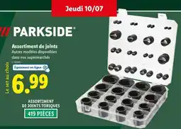 Lidl PARKSIDE Assortiment de joints offre