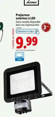 Lidl Projecteur extérieur à LED offre