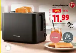 Lidl Grille-pain double offre