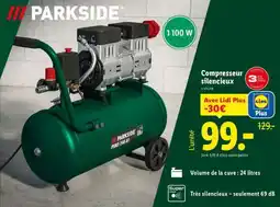 Lidl COMPRESSEUR SILENCIEUX offre