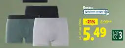 Lidl Boxers offre