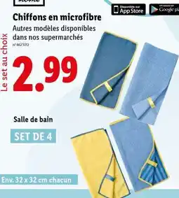Lidl Chiffons en microfibre offre