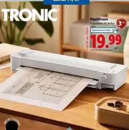 Lidl Plastifieuse offre