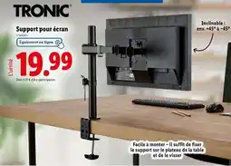 Lidl Support pour écran offre