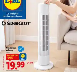 Lidl SILVER CREST Ventilateur colonne offre