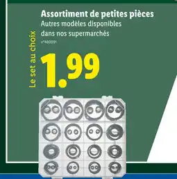Lidl PARKSIDE Assortiment de petites pièces offre