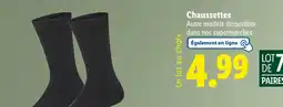 Lidl Chaussettes offre