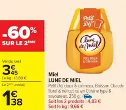 Cora x Carrefour Miel lune de miel offre