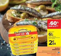 Cora x Carrefour Sardines parmentier offre