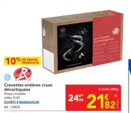 METRO Crevettes entières crues décortiquées offre