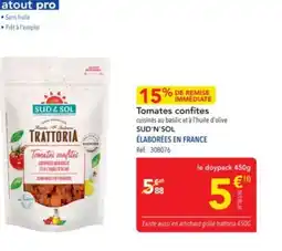 METRO SUD'N'SOL Tomates confites offre