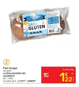 METRO LA BOULANGERIE DES GOURMETS Pain burger offre