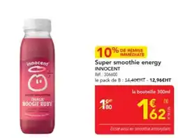 METRO INNOCENT Super smoothie energy offre