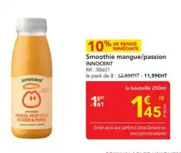METRO INNOCENT Smoothie mangue/passion offre