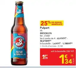 METRO BROOKLYN Pulpart offre