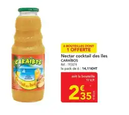 METRO CARAÏBOS Nectar cocktail des îles offre