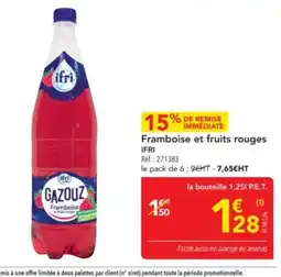 METRO IFRI Framboise et fruits rouges offre