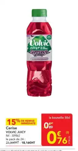 METRO VOLVIC JUICY Cerise offre