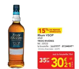 METRO VSOP Rhum offre