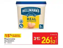 METRO HELLMANN'S Mayonnaise offre