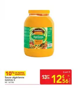 METRO NAWHAL'S Sauce algérienne offre