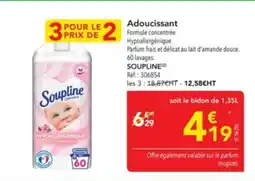 METRO SOUPLINE Adoucissant offre