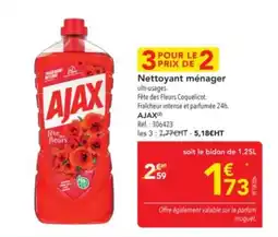 METRO AJAX Nettoyant ménager offre